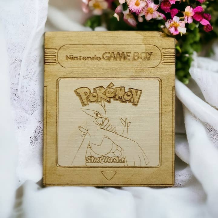 Studio Rima - Wholesale Onderzetters - Set van 6 Pokémon-cartridges, houten onderzetters, handgemaakt cadeau3
