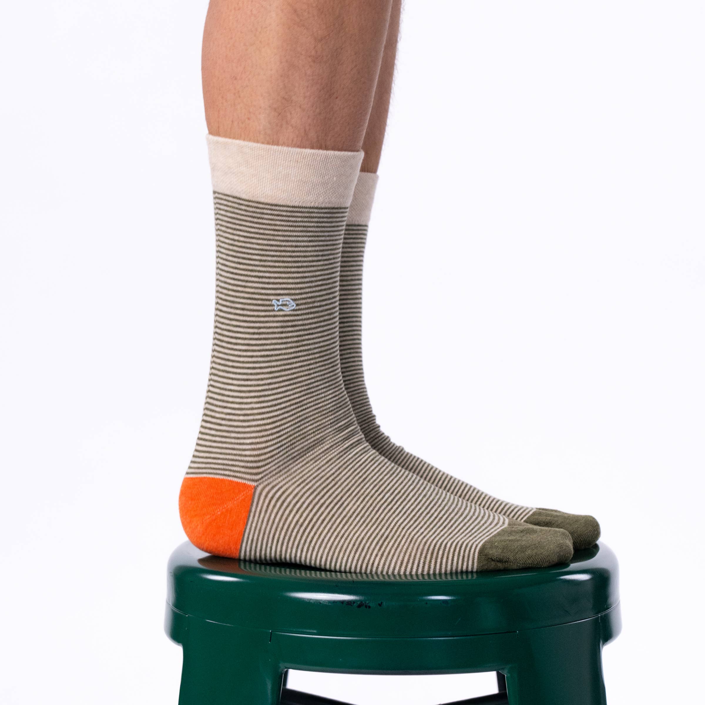 BILLYBELT - Vente Chaussettes – homme - Chaussettes en coton peigné Rayées Champêtre5