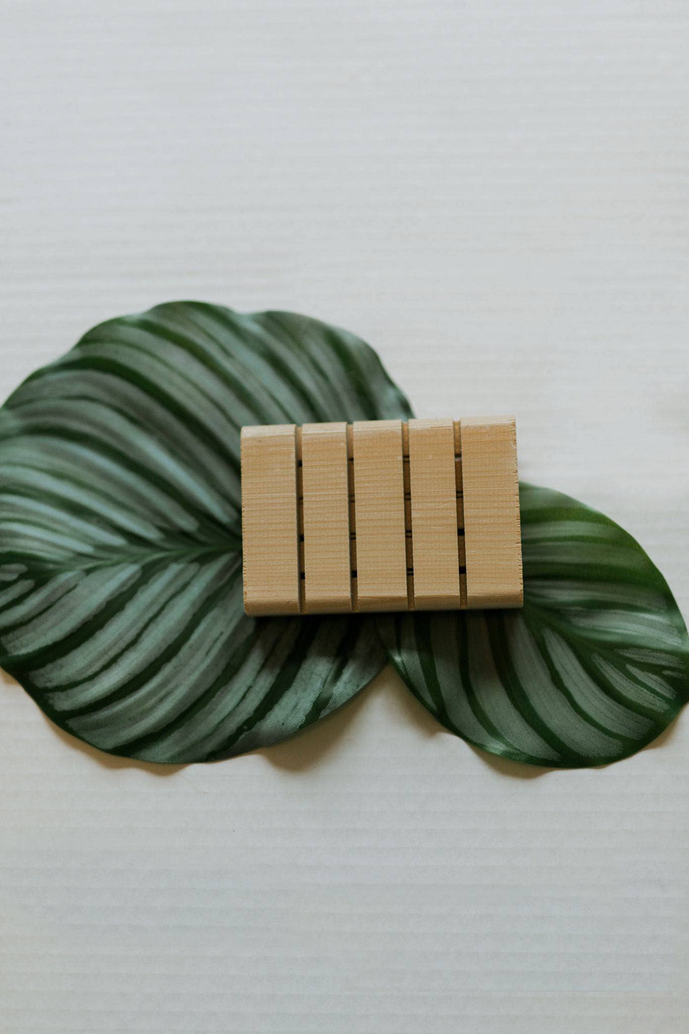 Zero Waste MVMT - Wholesale Bath Soap Dish - Cedar Soap Tray | Zero Waste Handmade Soap Dish