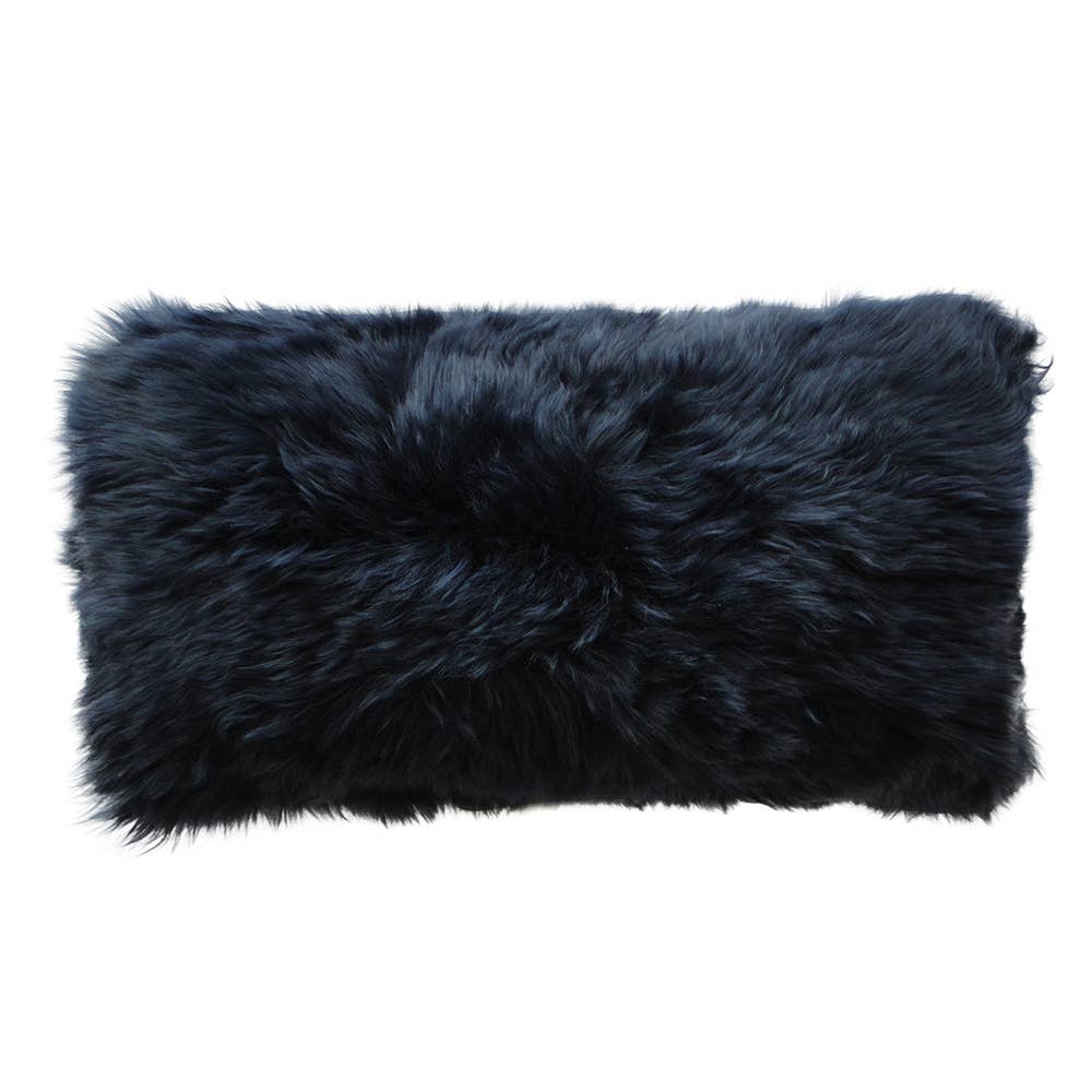Fibre by Auskin USA - Wholesale Throw/Decorative Pillow - Long Wool Sheepskin Lumbar Pillow2
