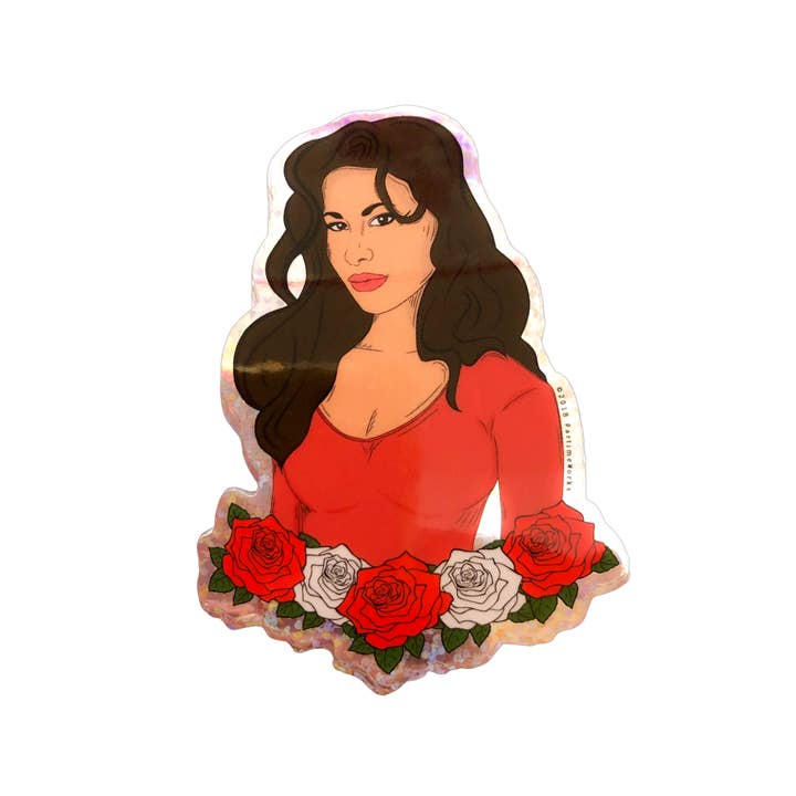 PARTIMEWORKS - Wholesale Sticker - Selena - La Bonita 3" Sticker2