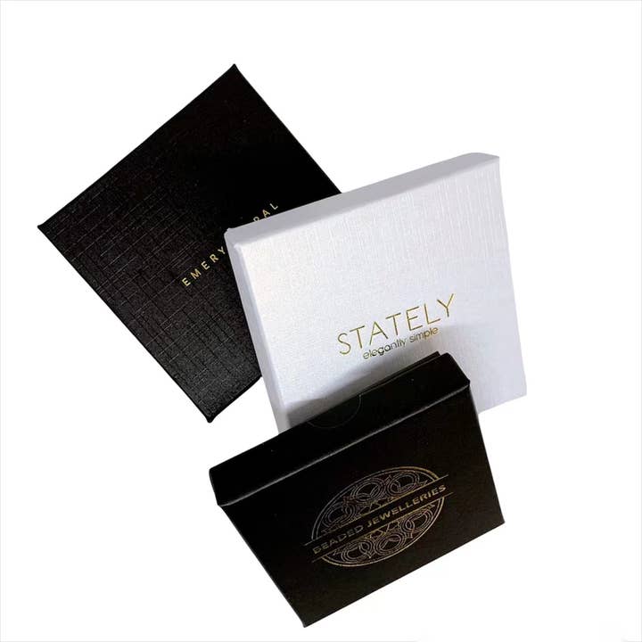 Zakka - Wholesale Jewelry Box/Organizer - 100pcs Custom Made Linen Jewelry Box Pendant Ring
