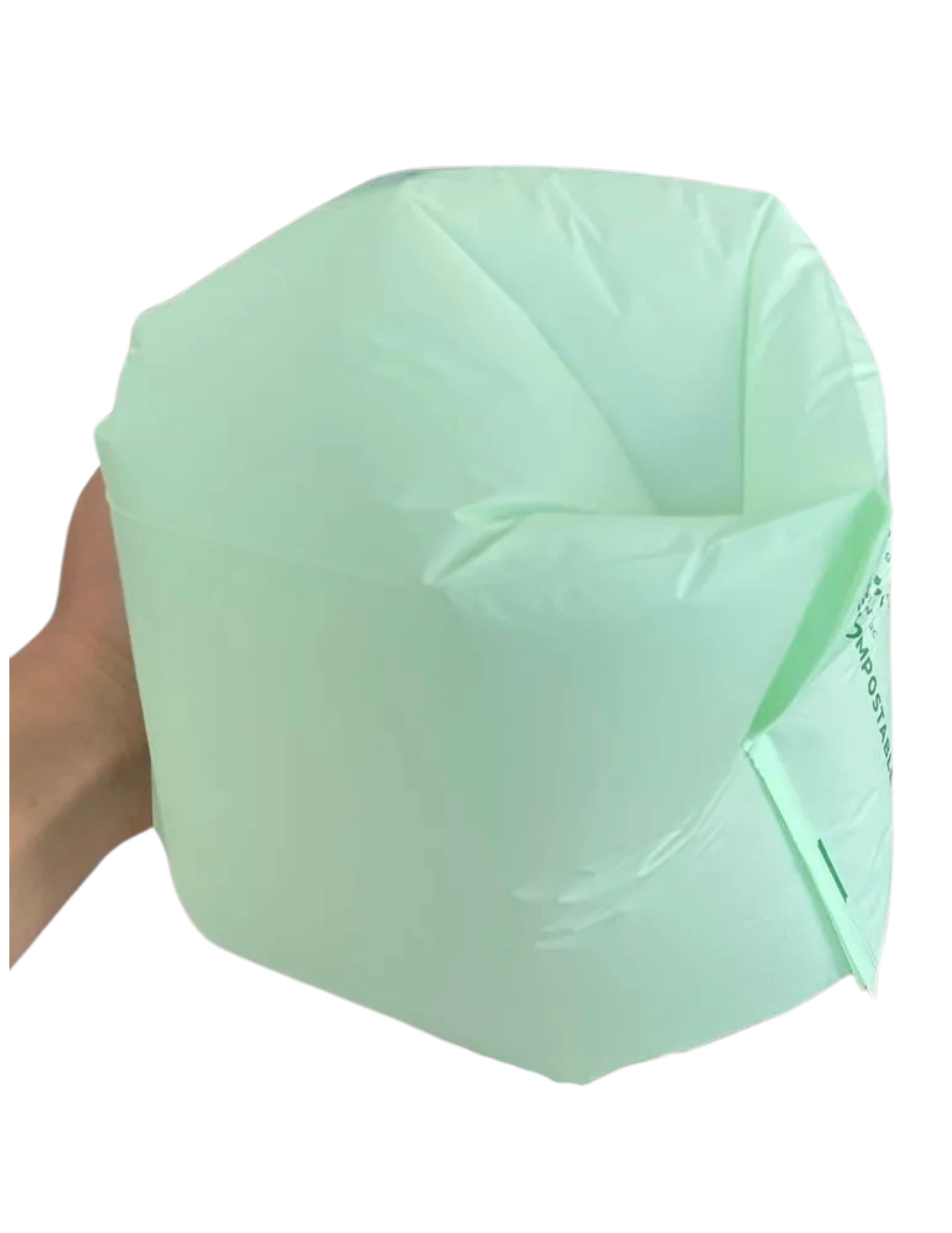 ALL DISTRICT JEANS Inc. - Venta al por mayor Bolsa/envoltorio de alimentos - Bolsas para residuos de comida de cocina 100% compostables, 100 unidades6