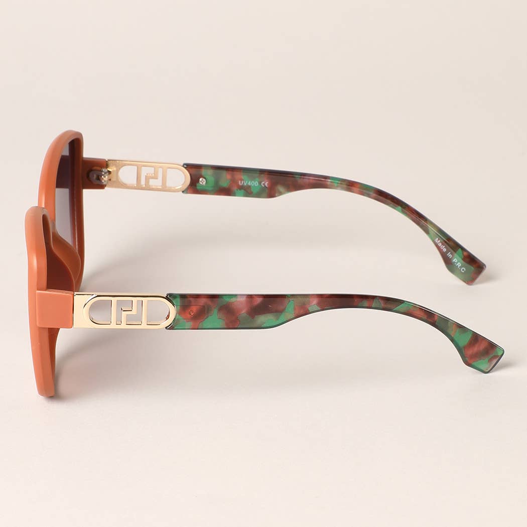  ASSORTED COLOR Thin Multicolored Frame Large Lenses Sunglasses for wholesale on Faire6