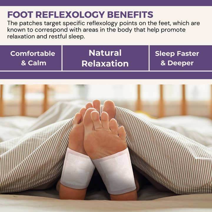 Healthy Energy Amazing Life - Wholesale Foot Mask - Bodytox Lavender Sleep Patches