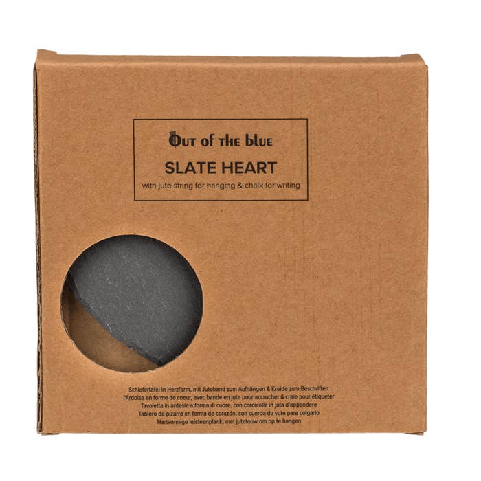 Out of the blue KG - Wholesale Chalkboard - Heart shaped slate board,1