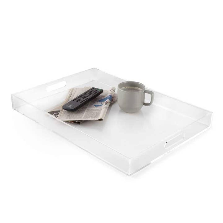 Huang Acrylic - Wholesale Serving Tray - 23" X 16" Acrylic Serving Tray2