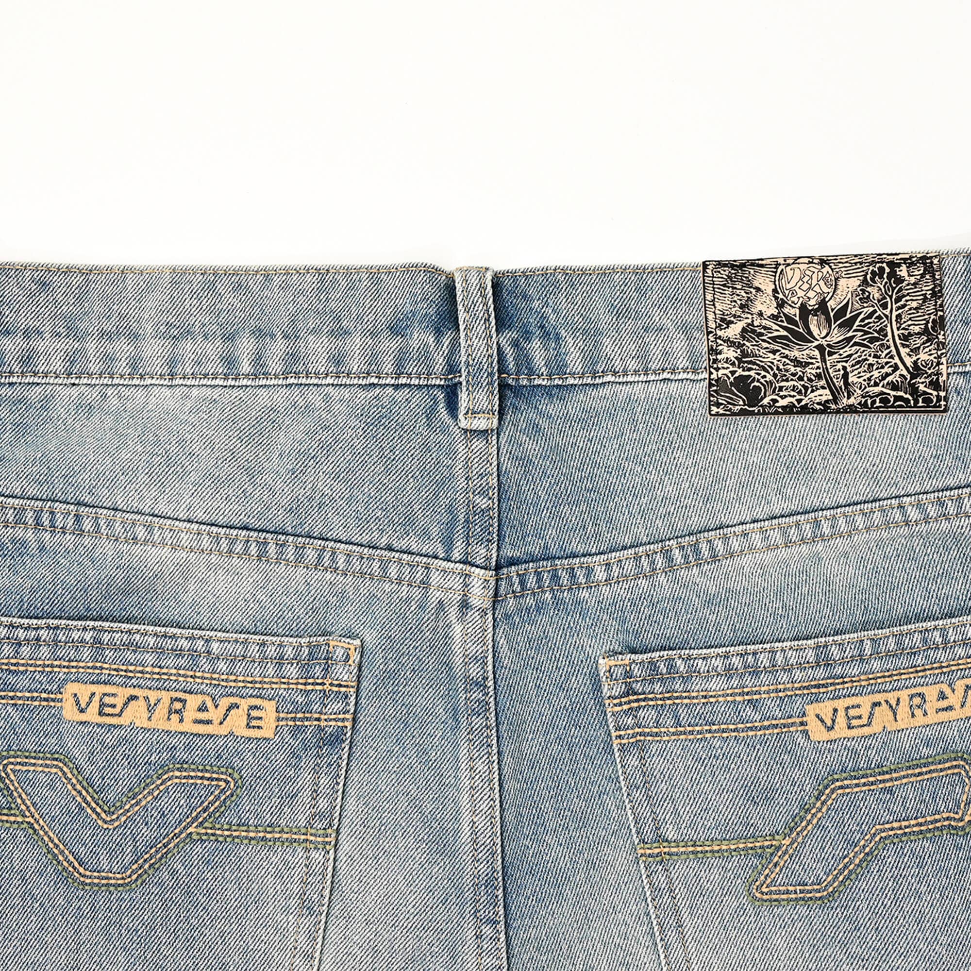 VERYRARE - Venta al por mayor Pantalones - Mujer - Sakura [denim] / Flor de cerezo3