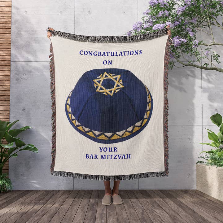 3dRose – Engroshandel Tæppe – 3dRose, Bar Mitzvah-dreng, Tæppe2