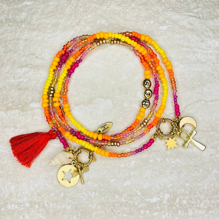 Golden Sunlight Charm Bracelet for wholesale by Clarke Palmer