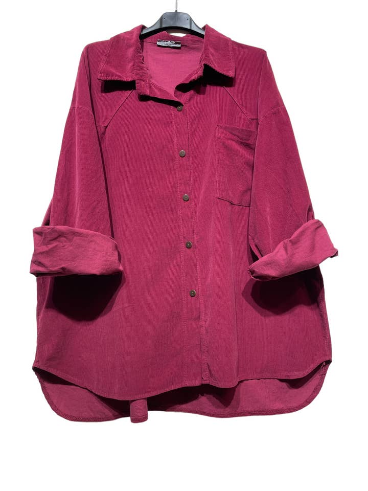 LINEN & COTTON HOUSE – Engroshandel Skjorte med buttondown – til kvinder – 4942 fløjlsbluse til efterår og vinter15