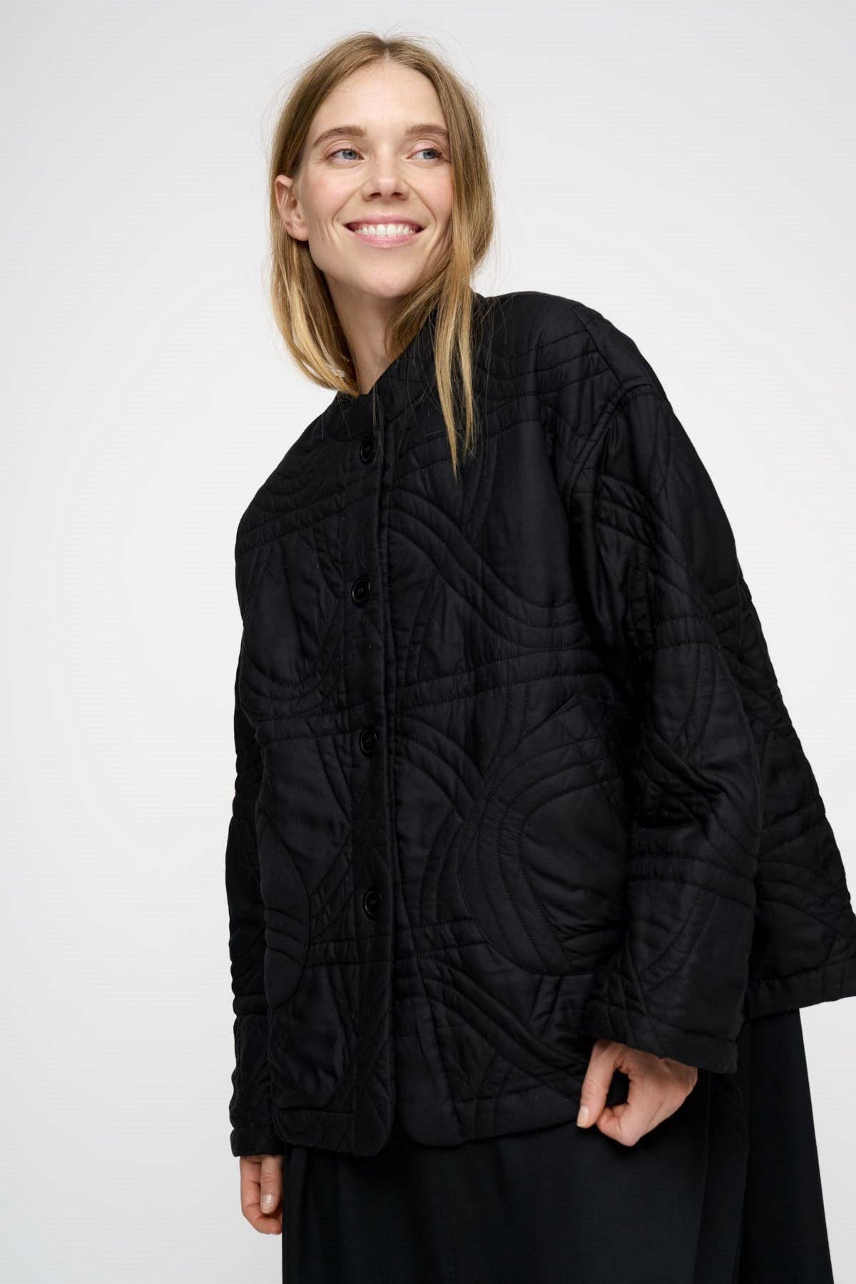 black lea jacket silky for wholesale on Faire