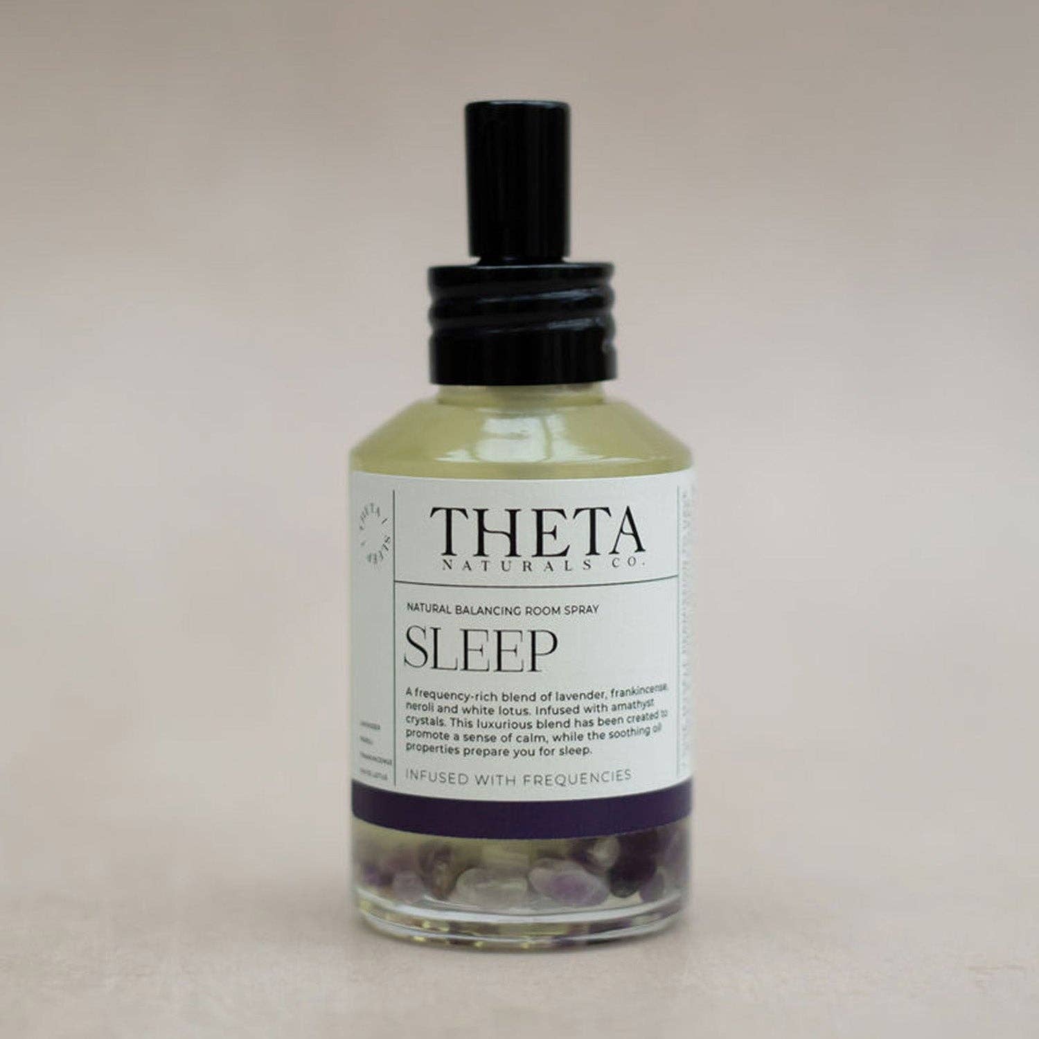 Theta Naturals Co. - Wholesale Room & Linen Spray - Theta Sleep Room Spray - Infused with Amethyst Crystals3