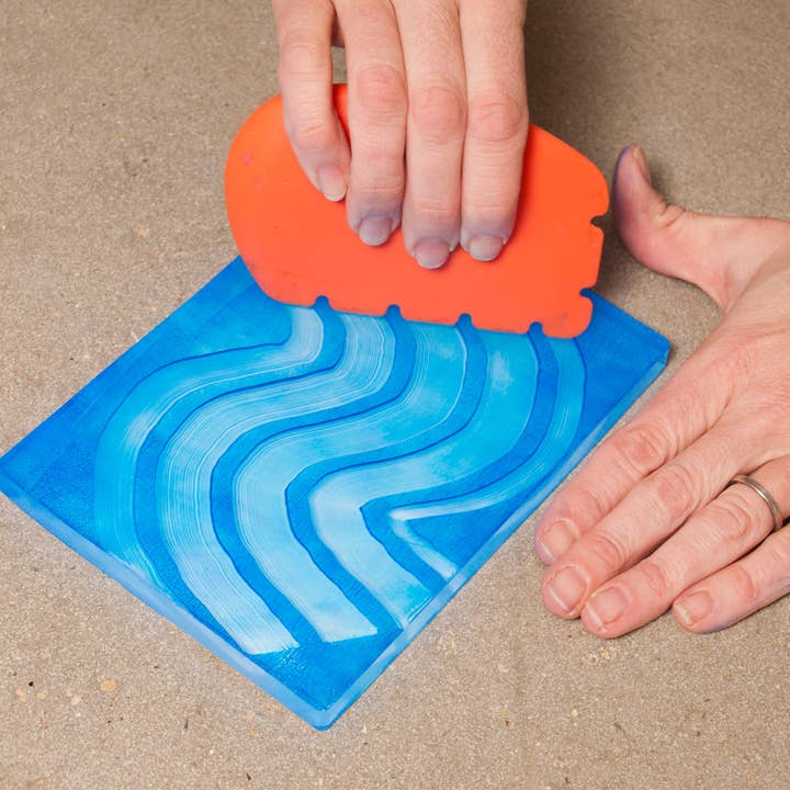 Gelli Arts - Wholesale DIY Craft Kit - 5” x 7” Gelli Arts® Printing Plate4