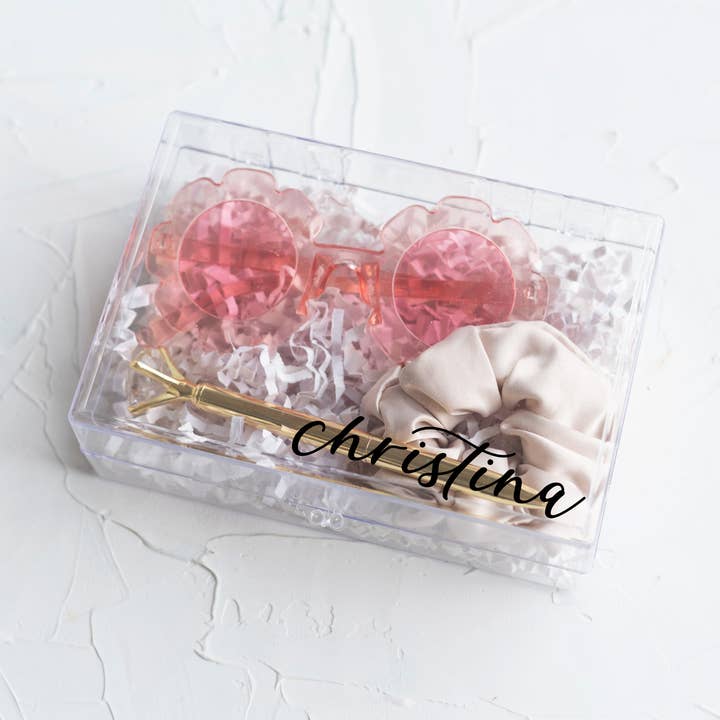 Never Knew I Needed - Vendita all'ingrosso Confezioni regalo - Scatole in Acrilico Personalizzate, Scatole Personalizzate con Marchio, Trasparente Keep