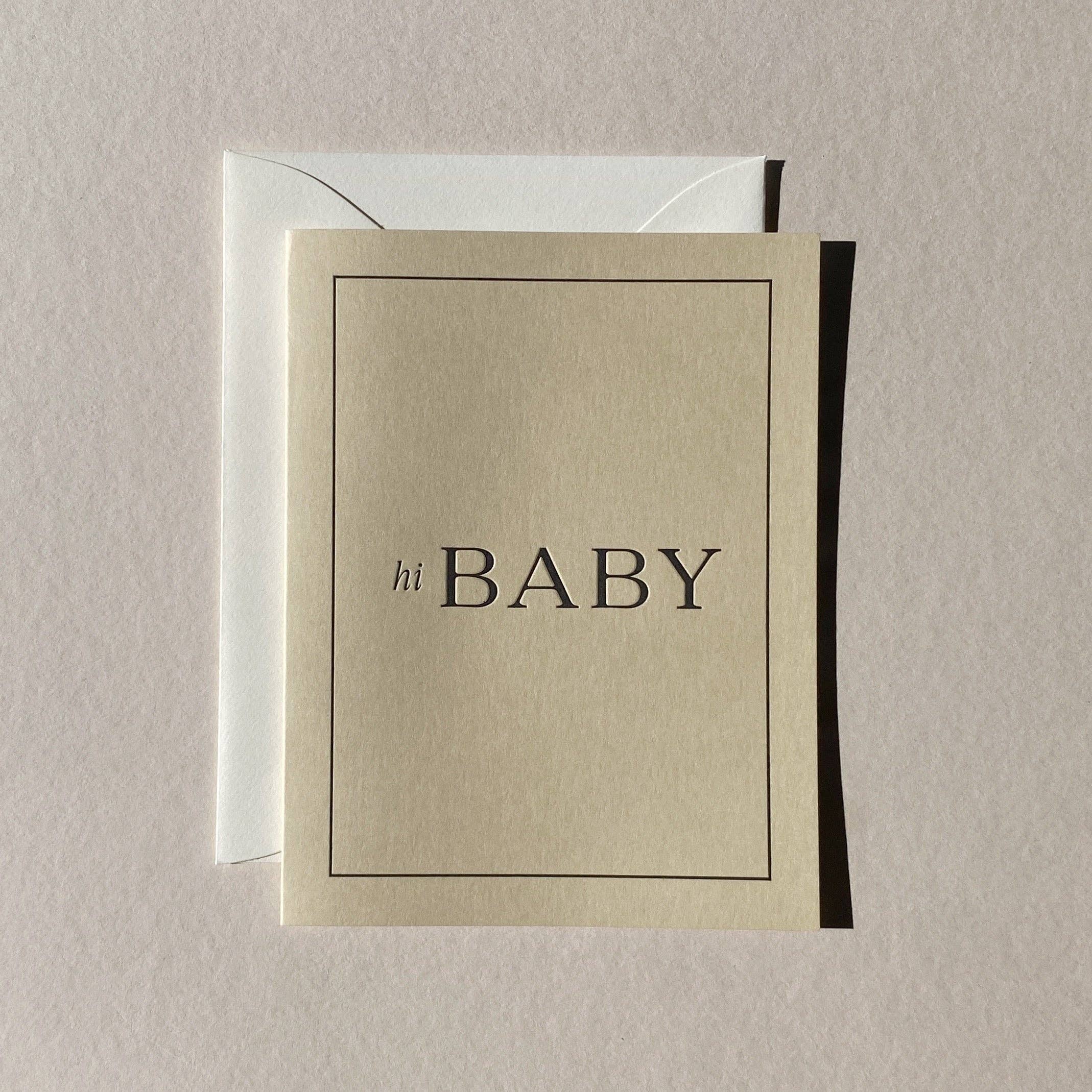 Jaymes Paper – Engroshandel Babykort – Hej baby nr. 162