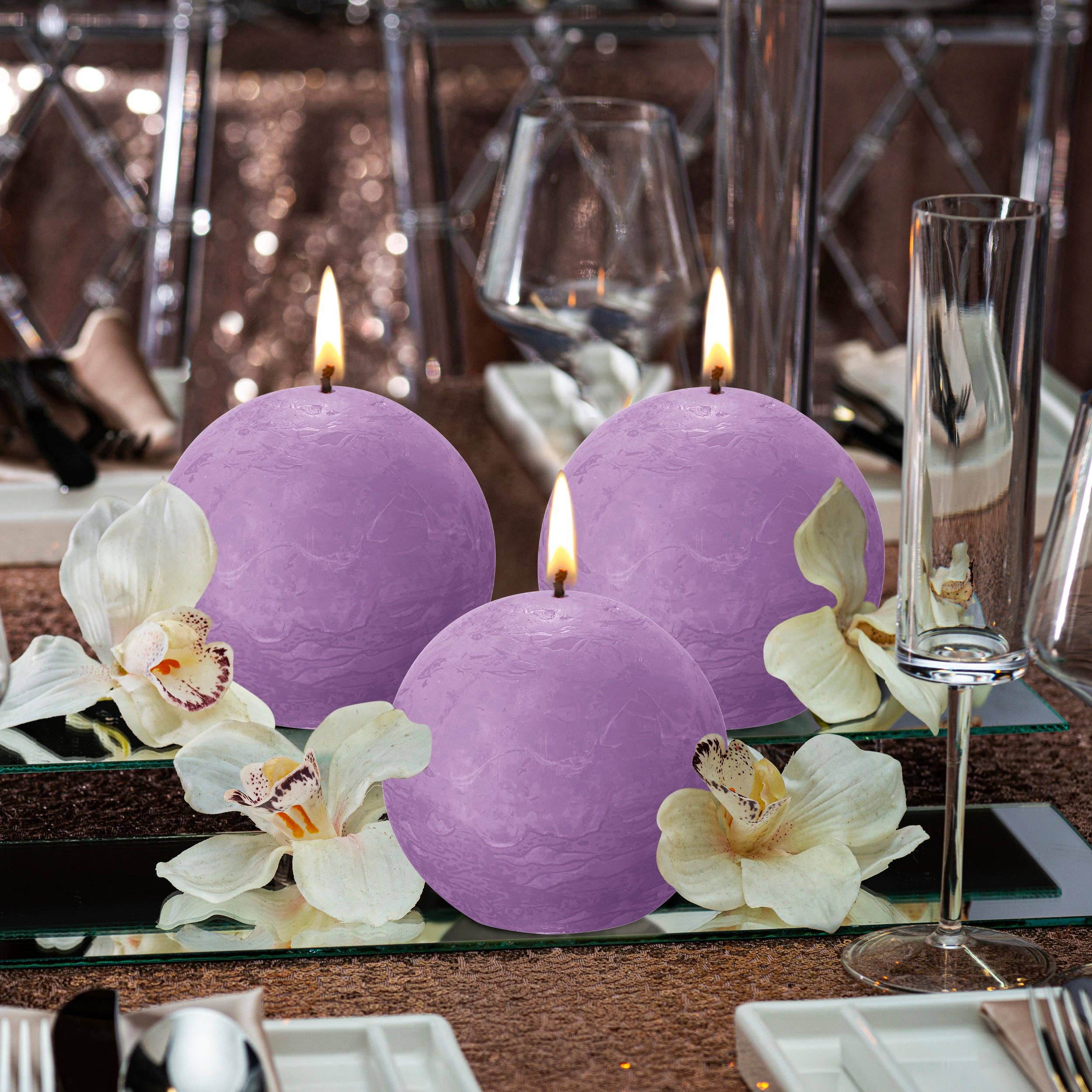 BOLSIUS – Velas de decoração por atacado – 6 Velas rústicas 3" - Inperfuted - Natural - Eco-Friendly - Cera Plant-Based - **Vendido Individualmente144