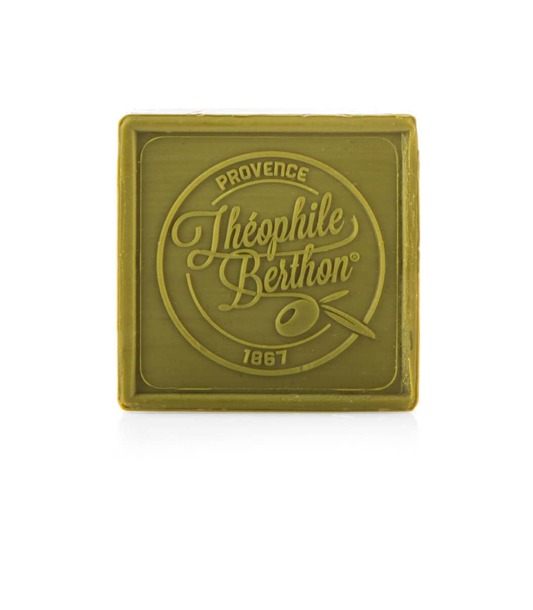 Theophile Berthon – Engroshandel Sæbestykke – Traditionel marseillesæbe med 100 % olivenolie, firkantet1