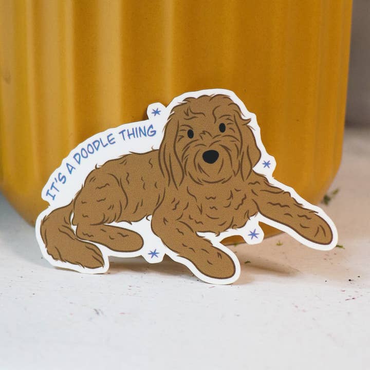 Doodle Thang klistermærke for engroshandel hos Noodle Horse Doodles