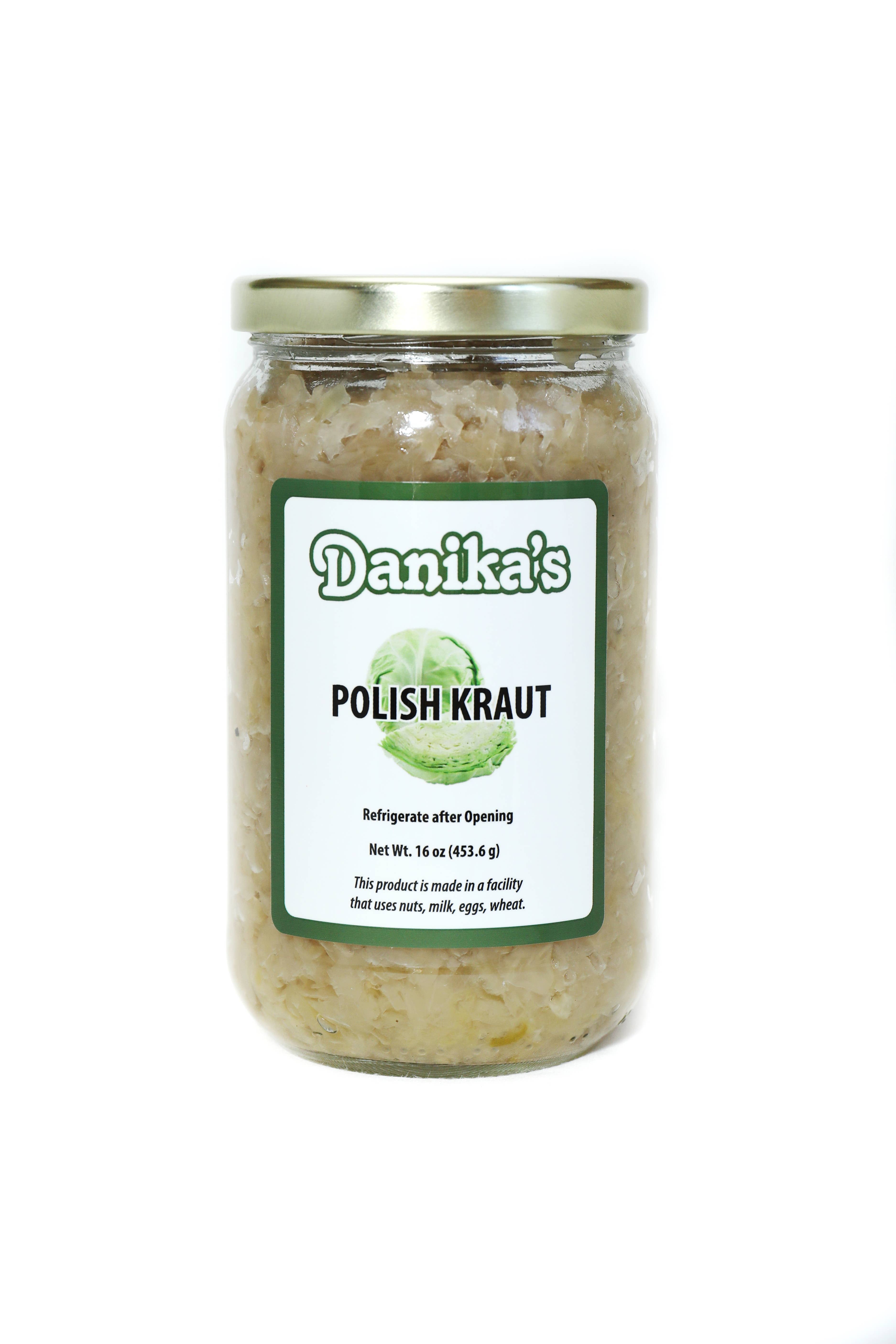 Danika's - Wholesale Pickled Vegetables - Danika's Polish Kraut1