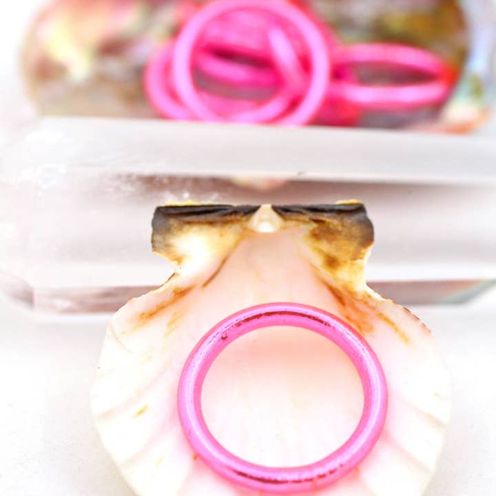 Woman Shops World - Vente Anneau/bague à empiler - Bagues de temple bouddhiste thaïlandaises simples, colorées, Kumlai1