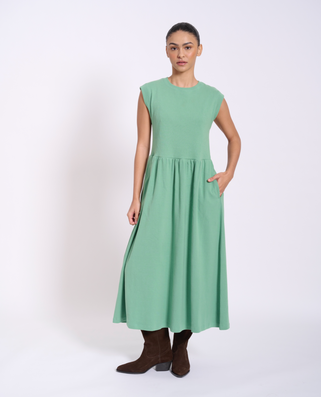 Preloved – Vestido - Mulher por atacado – Vestido Maya Midi8