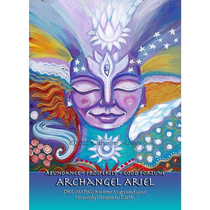 Katherine Skaggs - Vendita all'ingrosso Tarocchi - Arcangelo Ariel - Angelo dell'abbondanza