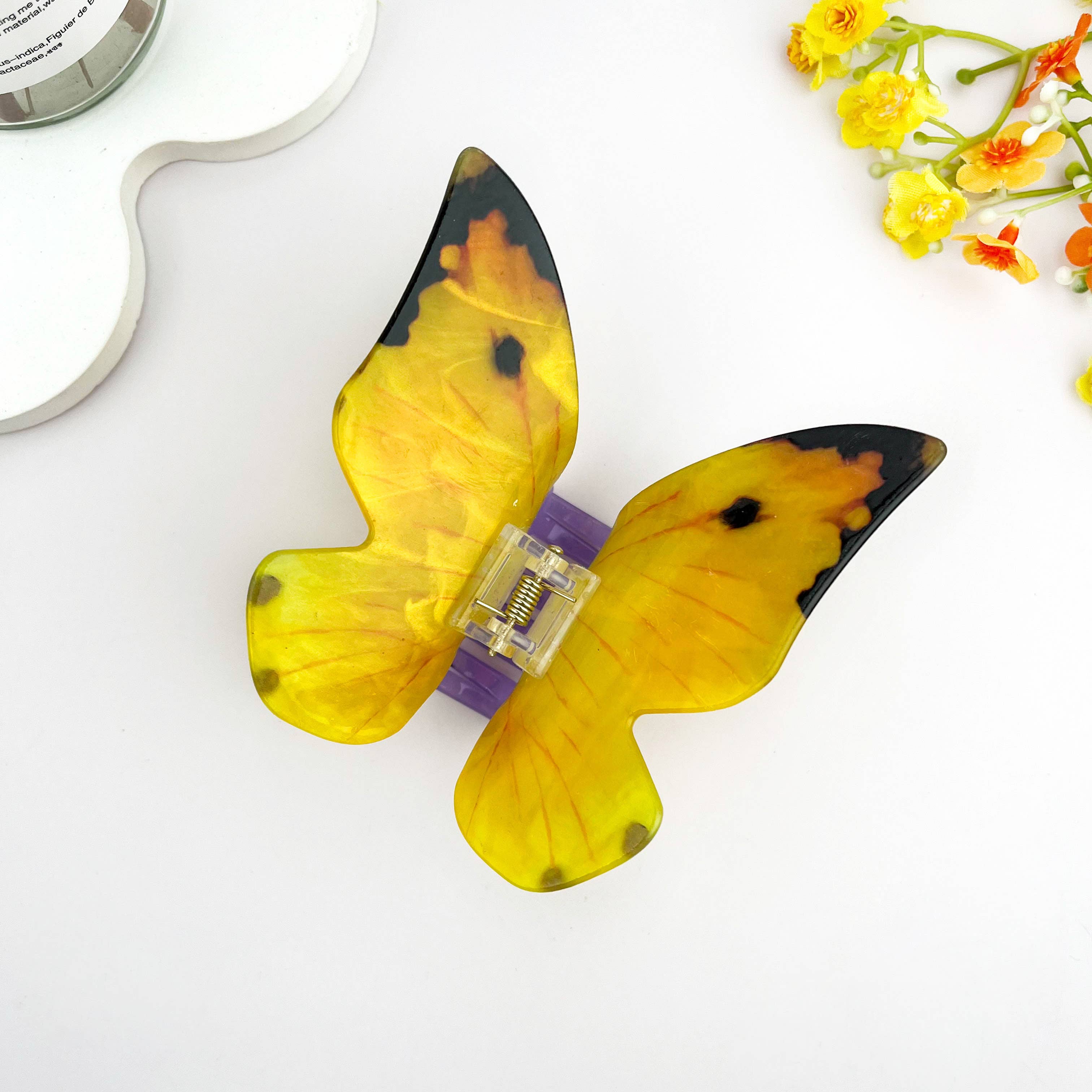 mildstyles - Wholesale Hair Clip - Women's - Creative  Elegant Acrylic Butterfly-Insect Hair Claw Clip 🦋2