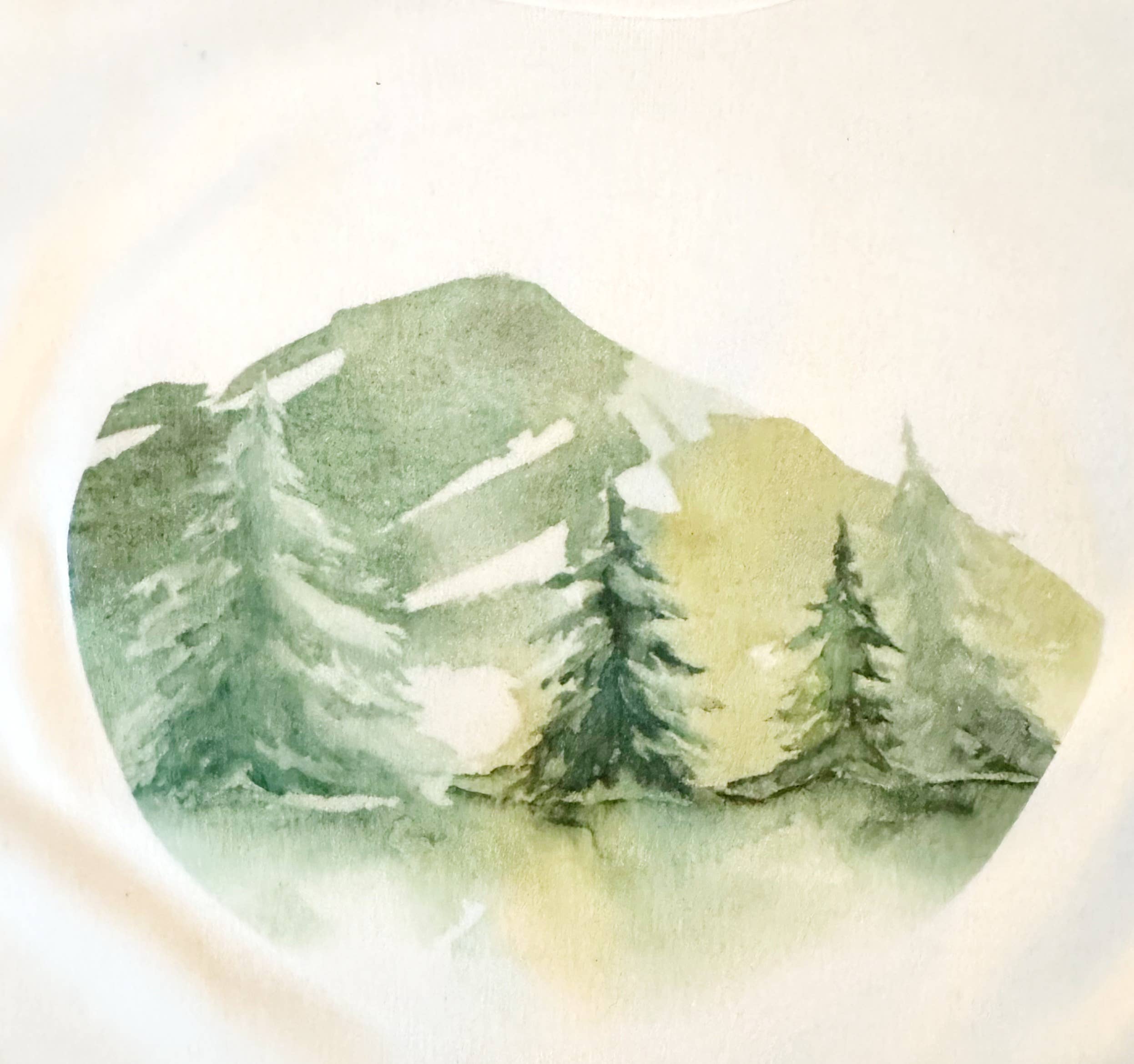 Cloud White Baby Gift Set - Watercolor Forest for wholesale on Faire5