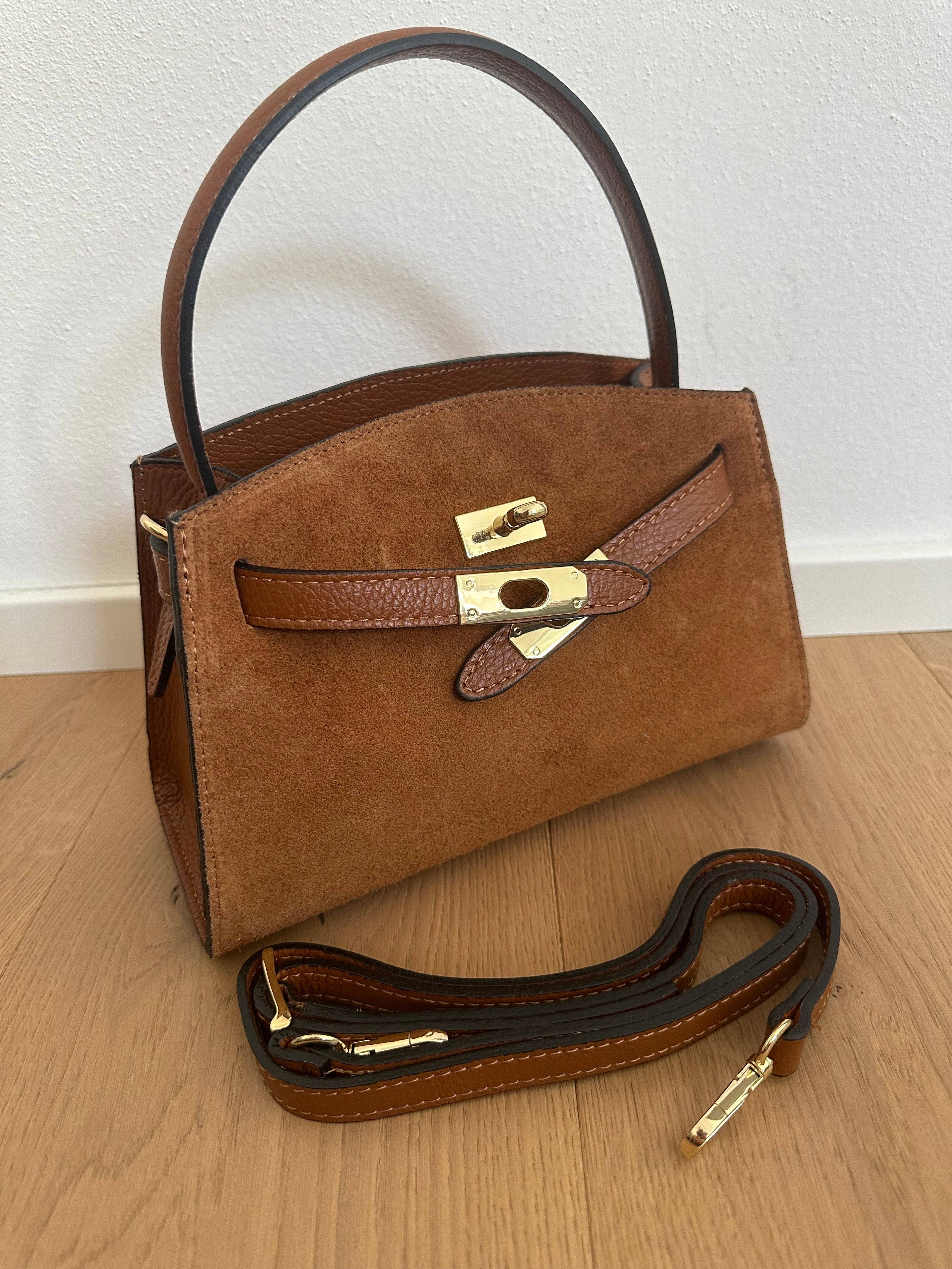 Zhade - Wholesale Top Handle Bag - Women's - AMELIA small- suede11