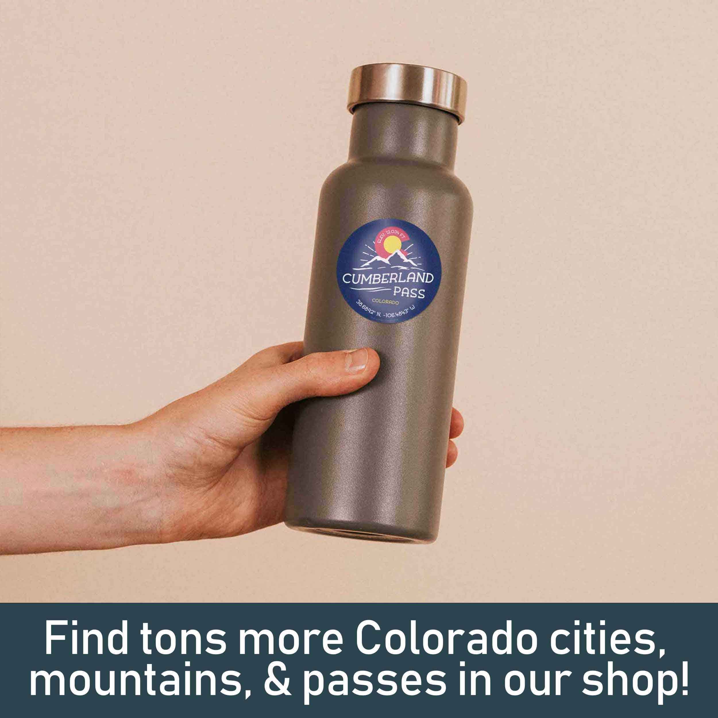 Sentinel Supply - Wholesale Sticker - California Pass Colorado Stickers7