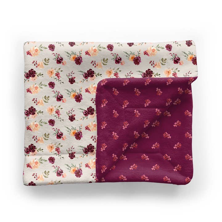 Manta Minky para niños | Harvest Floral para venta al por mayor de Audrey & Bear