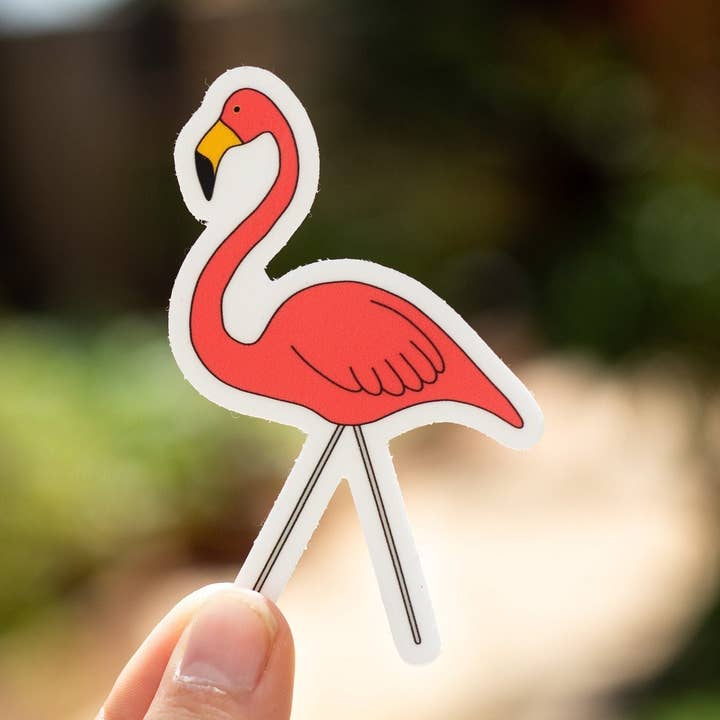 Vintage Camping Gear Sticker/Magnet - Retro Plastic Lawn Fla for wholesale by Extremely Retro