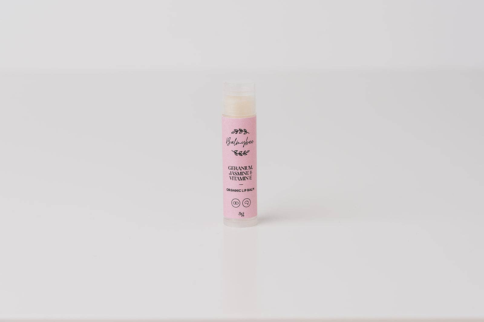 Balmybee - Wholesale Lip Balm - Geranium & Jasmine Lip Balm2