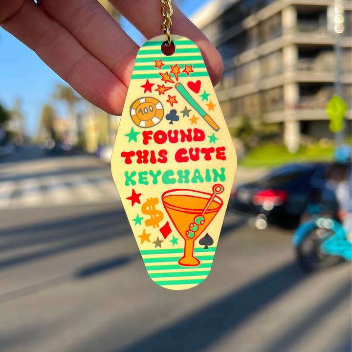 LOLALA - Your California Happiness Market 💛 - Wholesale Keychain - Women's - Lost My Money In Las Vegas Keychain