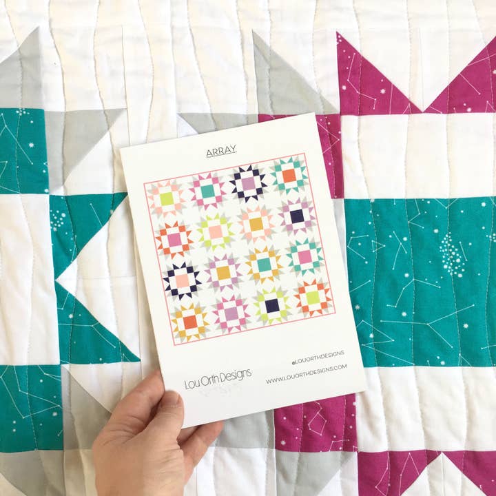 Lou Orth Designs - Wholesale Craft Sewing Kit - Array Paper pattern