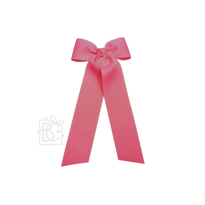 Beyond Creations, LLC - Wholesale Hair Bow - Kids - FLAT BOW W/ 7" STREAMERS ON ALLIGATOR CLIP28