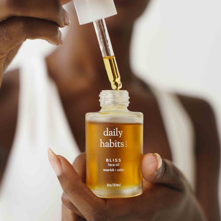HUILE POUR LE VISAGE BLISS pour la vente par Daily Habits