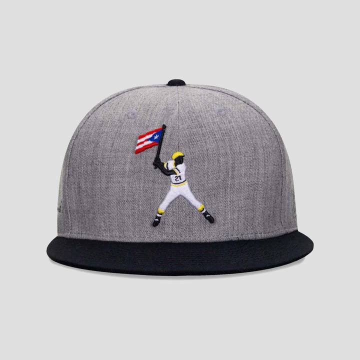 Baseballism - Wholesale Snapback pet - Heren - Clemente pet met swingende vlag1