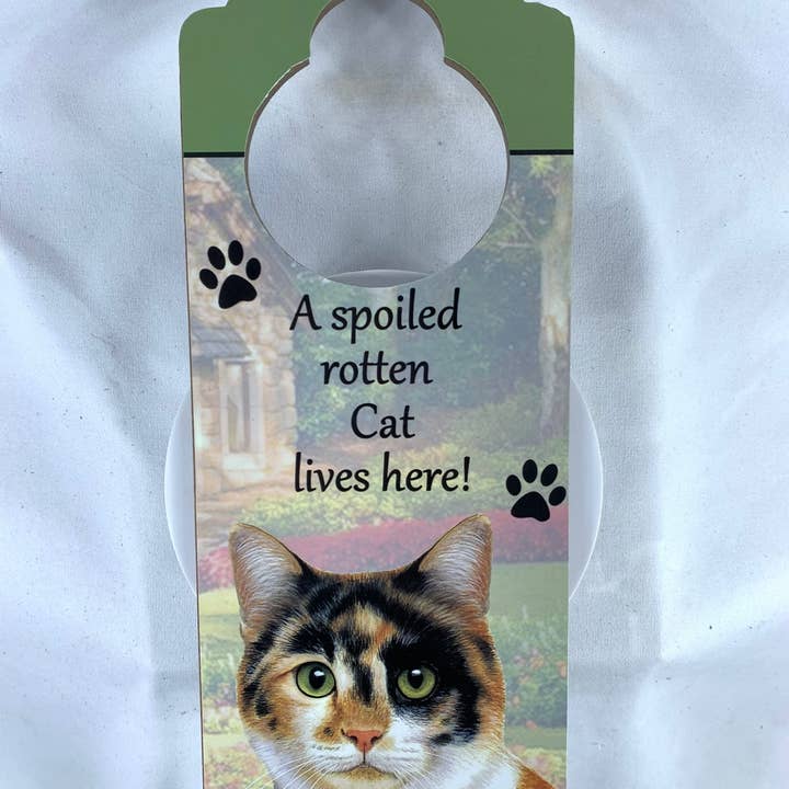 Calico Doorknob Notes for wholesale by E&S Pets