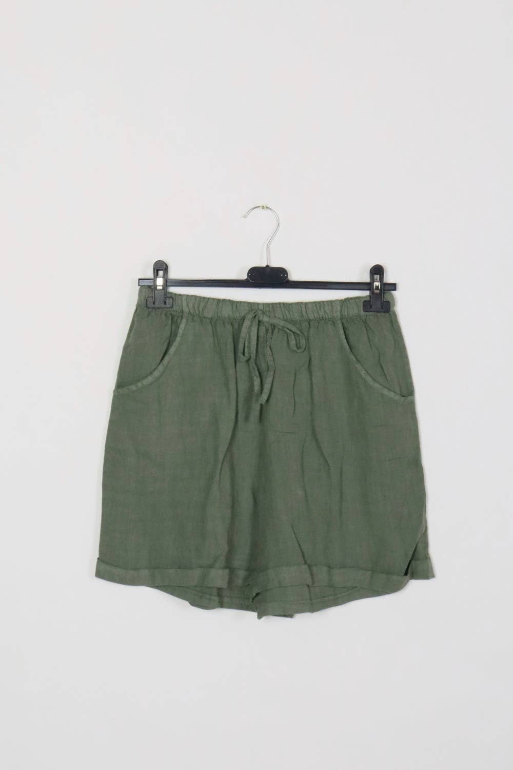 LÉA & LUC - Wholesale Shorts - Women's - 100% linen shorts REF. 34598