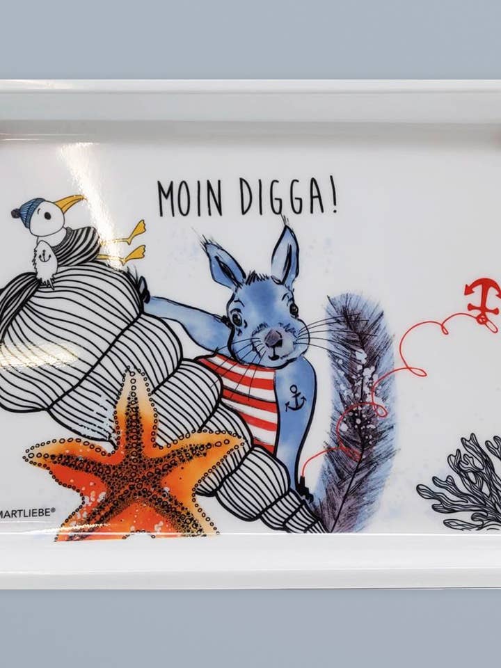 TRAY - MOIN DIGGA! for wholesale by HEIMARTLIEBE®