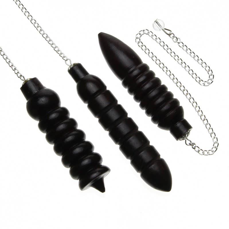 UniArt - Wholesale Spiritual Stone/Crystal - Wooden emitting pendulum6