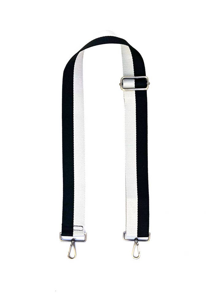 Two Tone Strap in Black and White for wholesale by Bodomint