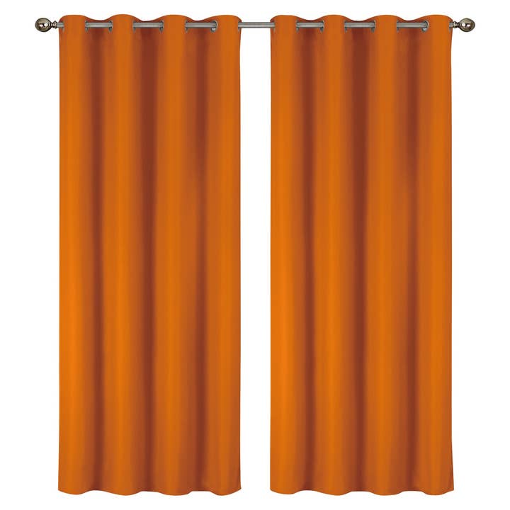 J&V TEXTILES - Wholesale Curtain - 2 Pack - 55'' X 84'' Solid Thermal Blackout Panels (19 Colors)10