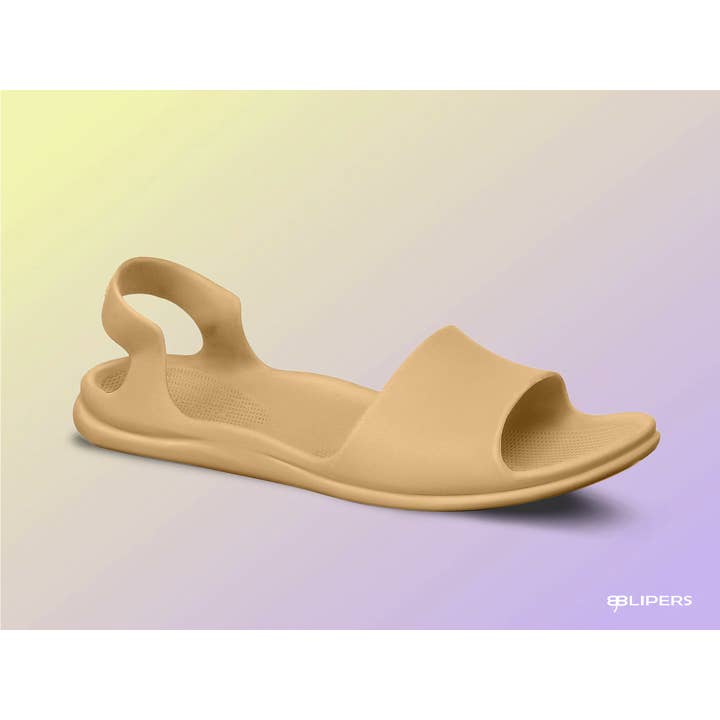 Sandalia de goma unisex CAPPUCCINO BLISS - Blipers para venta al por mayor de BLIPERS