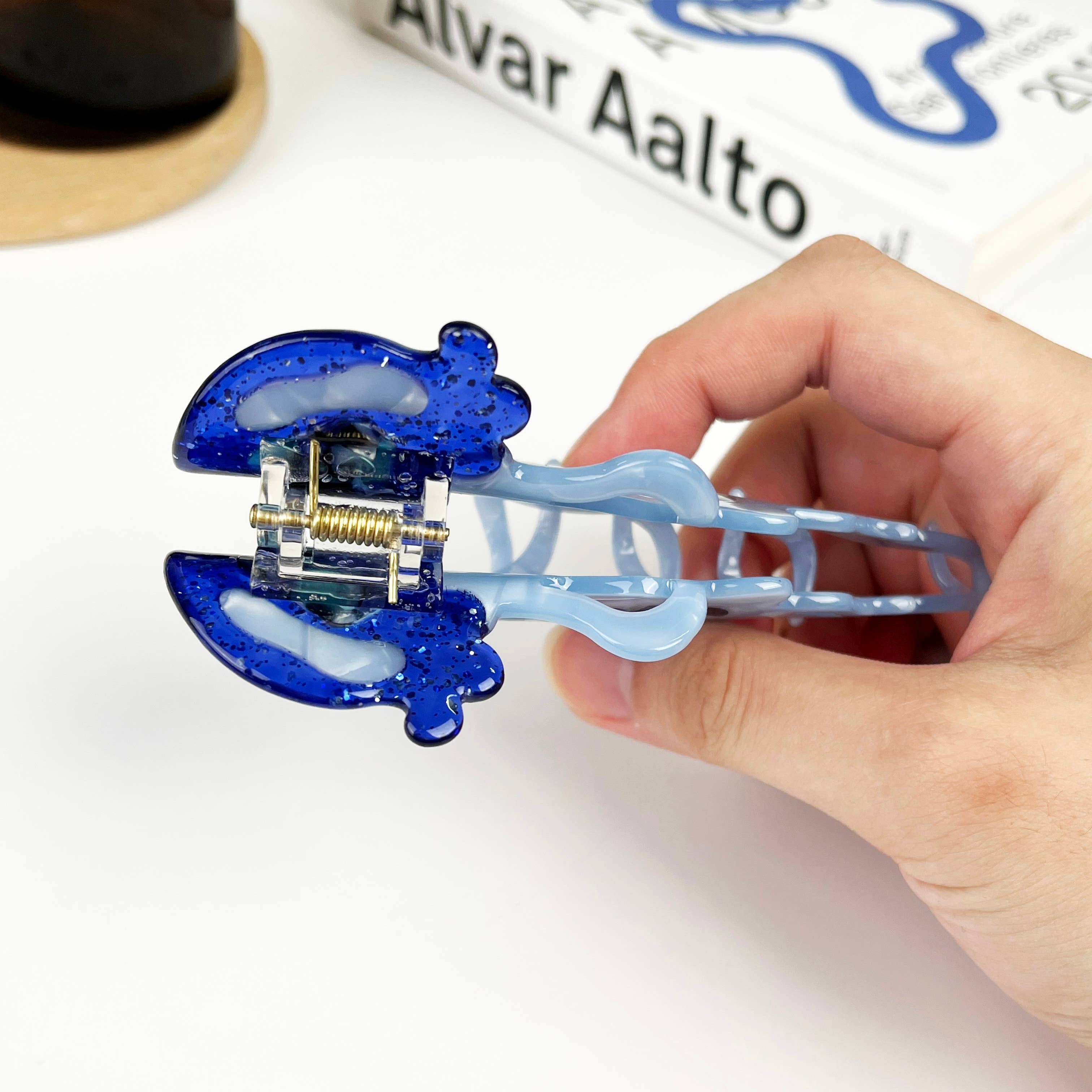 TheDivaSoap - Vendita all'ingrosso Fermaglio per capelli - Donna - Fermaglio per capelli a forma di medusa, Marine Life6