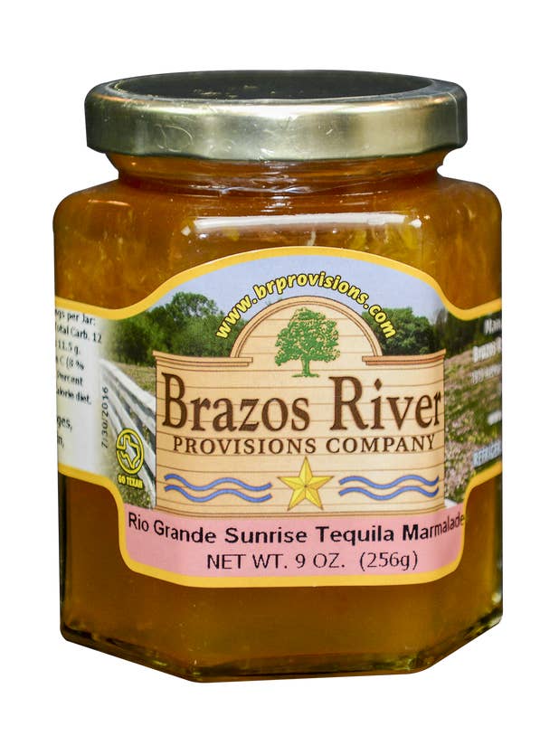 Rio Grande Sunrise Marmalade for wholesale by Brazos River Provisions