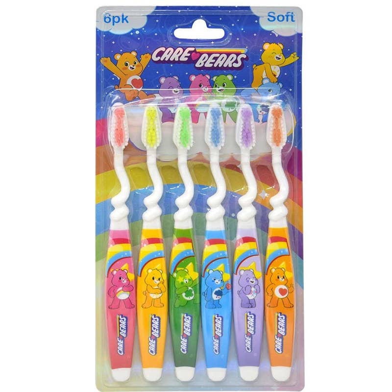 Deluxe Import Trading – wholesale Toothbrush – Kids & Baby – Care Bears 6 pk Toothbrush0