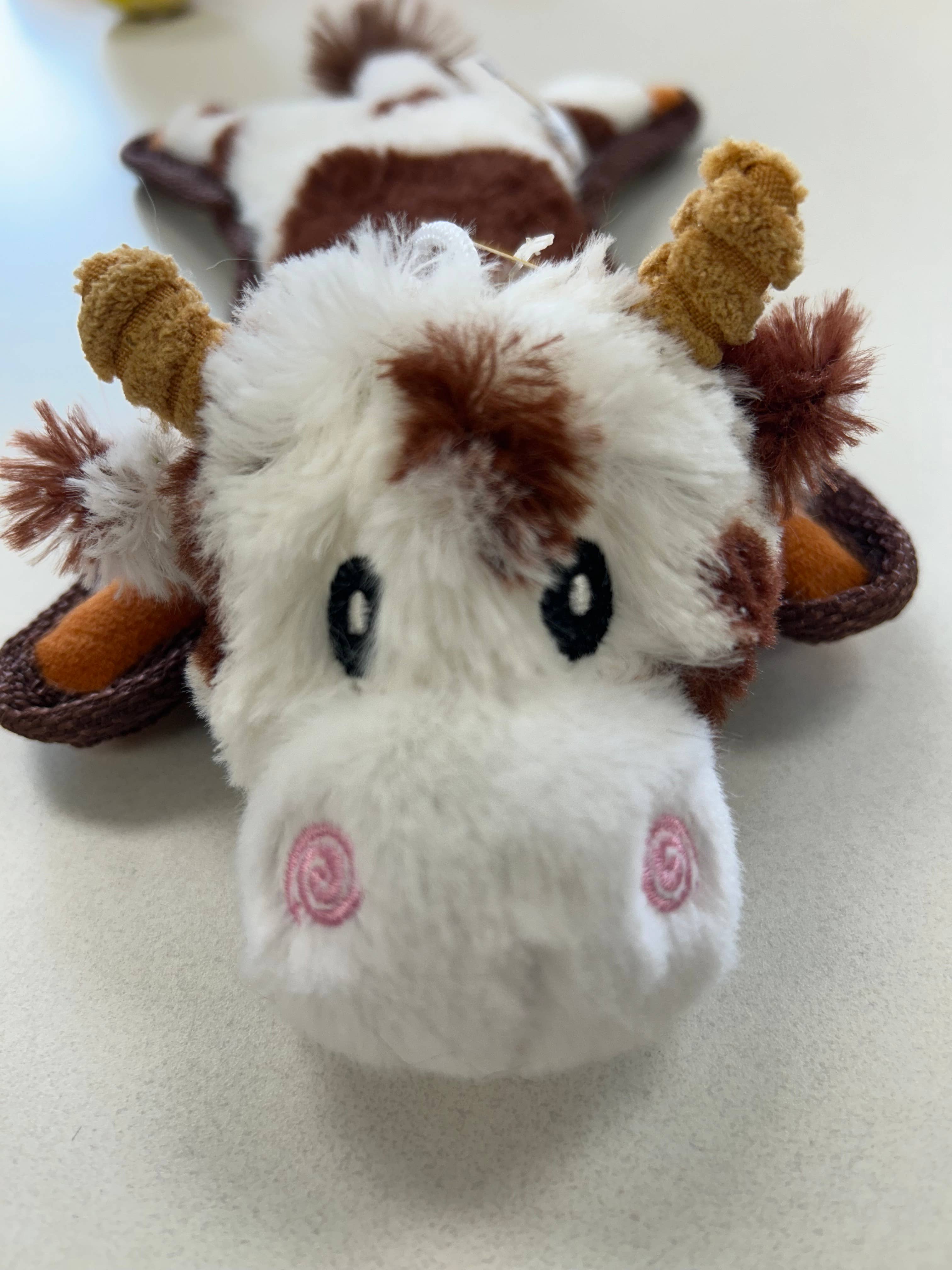 Lightning Dog - Wholesale Pet Plush Toy - Dog - Baby Fuzzy Brown Cow